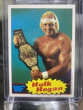 1985 TOPPS WWF #16 HULK HOGAN