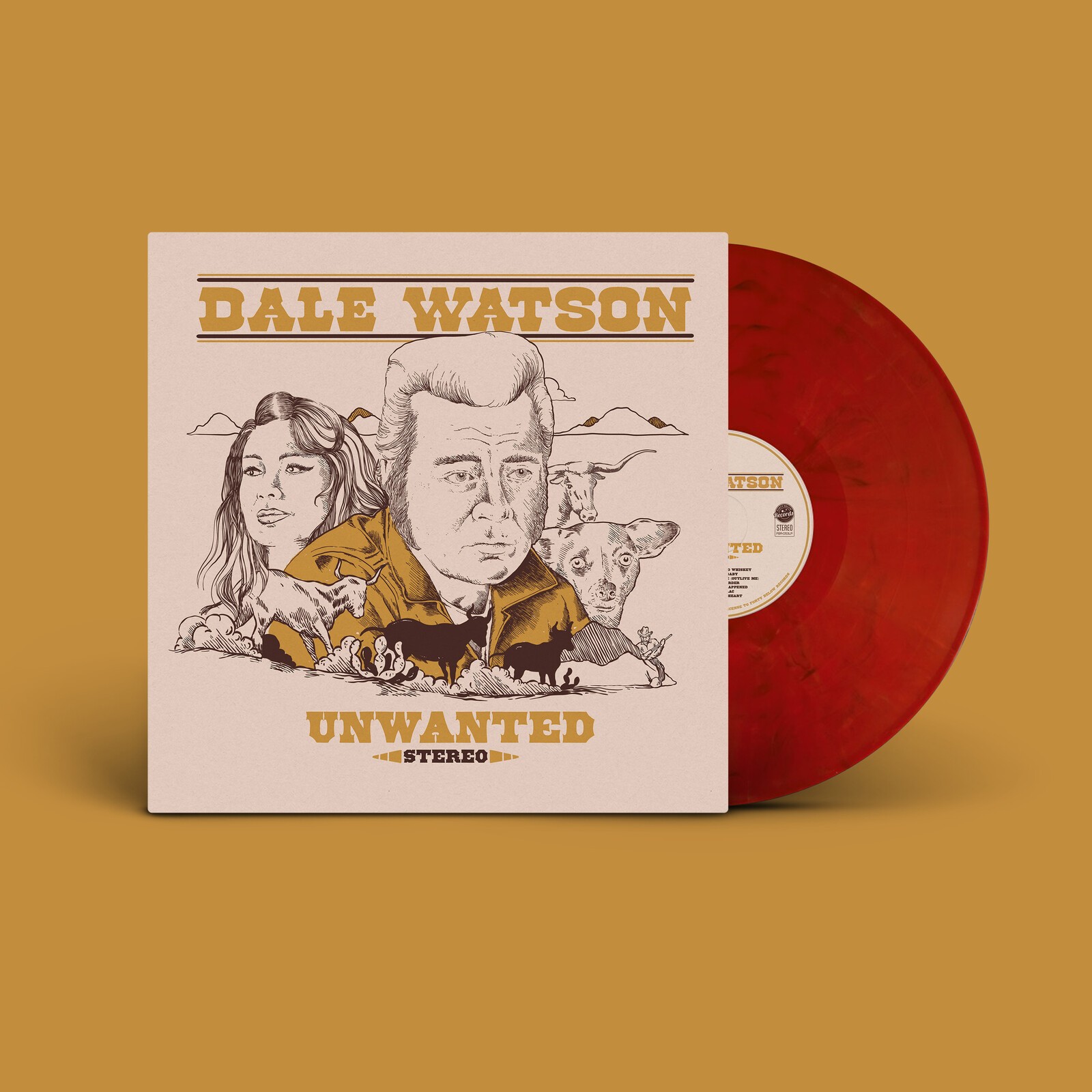 Dale Watson Unwanted LP Vinyl FBRLP053 NEW