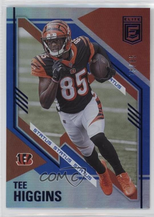 2021 Panini Donruss Elite Status /85 Tee Higgins #78 d4m