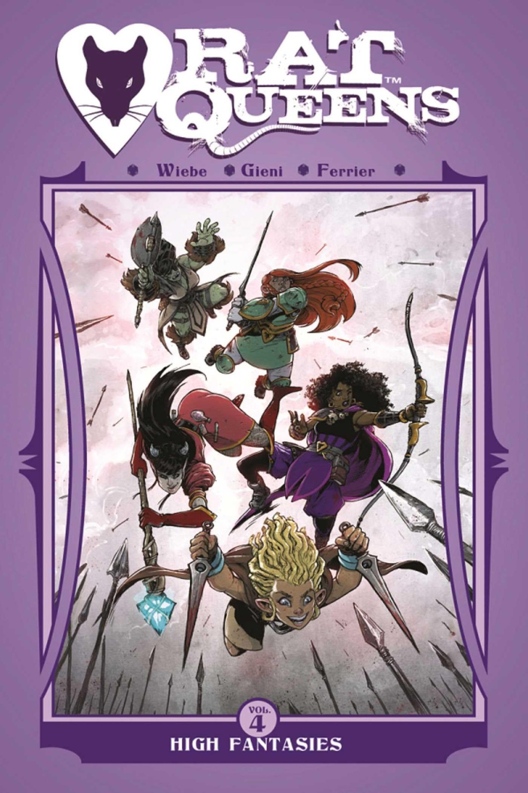 RAT QUEENS Volume 4 HIGH FANTASIES Graphic Novel