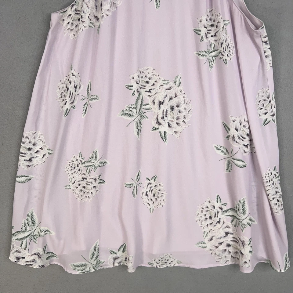 Vestido Show Me Your Mumu Mujer Mediano Lavanda Gómez Mini Halter Hecho en EE. UU. MS7-28 Foto 3 de 4