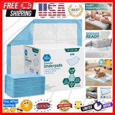 Disposable Underpads 17x24 in,Super Absorbent,Incontinence,100 Ct