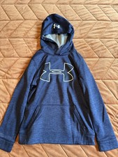 Under Armour Navy boys hoodie, size YM