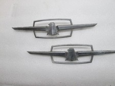 Pair Ford Thunderbird Circa 65 Sail Panel Roof Emblem C5sb 63517 A20-a