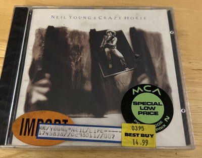 Neil Young & Crazy Horse Life CD New Sealed Import Hype Sticker Canada Fast Ship