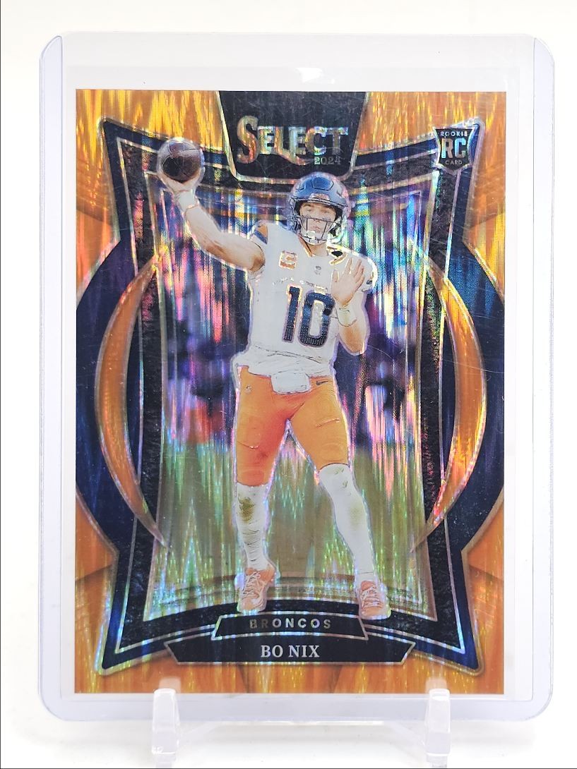 BO NIX 2024 SELECT CONCOURSE ROOKIE ORANGE FLASH BRONCOS RC /499 Q5698