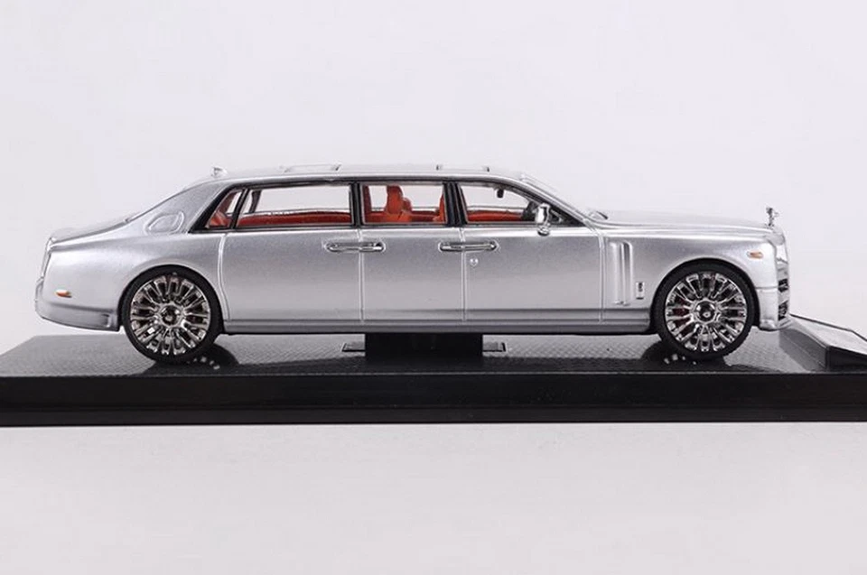 SC ART масштаб 1/64 Rolls-Royce Phantom VII Серебряный литой автомобиль модель игрушка подарок - Изображение 3 из 4