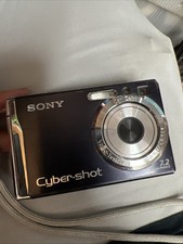Sony DSC-W80 Cyber-shot 7.2MP CCD Camera Black