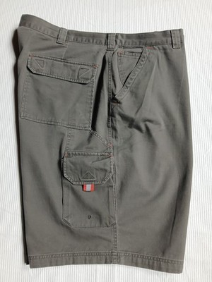 Route 66 Mens Size 46 Cargo Shorts Pockets Casual Outdoors Trails Olive