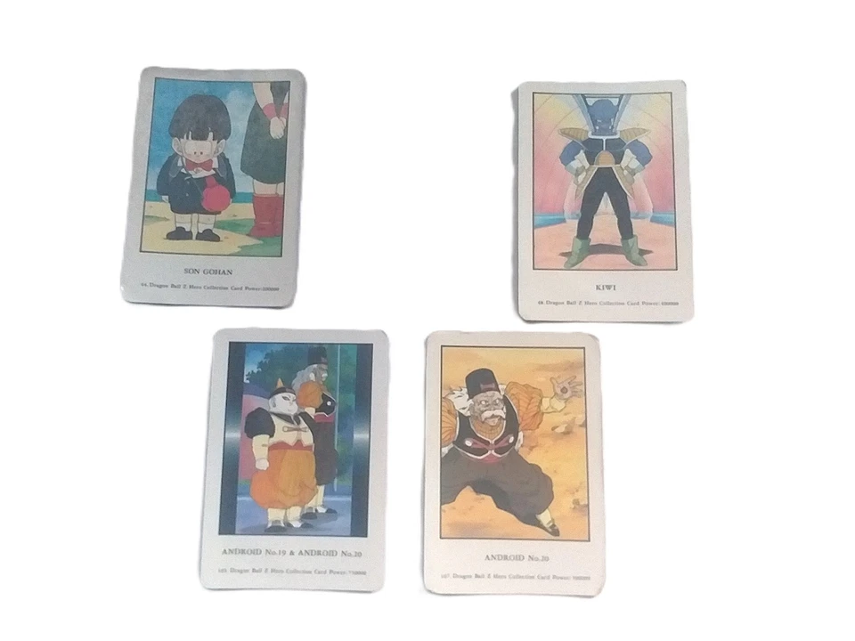 LBDR / OMTOMT :  Lot 4 cartes Dragon Ball Z, Hero Collection, Part. 1, A / HP - Photo 2/4