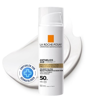La Roche Posay Anthelios Age Correct Feuchtigkeitsspendende Anti Age Tagescreme