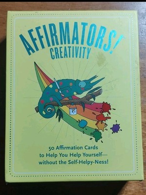 Affirmator Creativity - Knock Knock Affirmation Cards - 1 Deck/Pack of Card