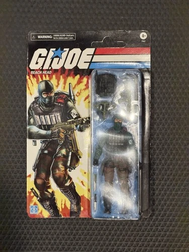 GI Joe Classified Series Retro Beach Head 6" Cardback NEW MINT