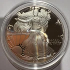 1987 S American Silver Eagle Proof ● 1 troy ounce ● Box and COA and Clamshell
