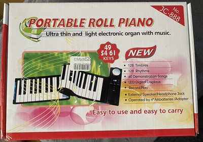 Faltbares Klavier / Portable Roll Piano