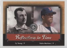 2001 Upper Deck Legends Reflections in Time Cy Young Pedro Martinez #R2 HOF y0i