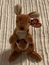 Rare Original Ty Beanie Babies POUCH With Hang Tag Tush Tag