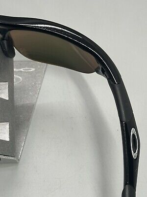 Brand New Oakley Half Jacket XLJ Jet Black W/ Fire Iridium Brand New Oakley Half Jacket XLJ Jet Black W/ Fire Iridium