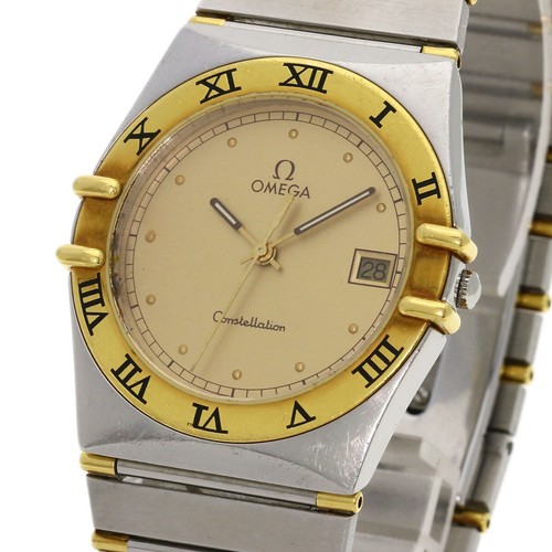 OMEGA Constellation flat bezel Watches Stainless Steel/SSxGP mens - Picture 3 of 24