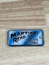 Revenge From Mars Key Fob Plastic Pingame. PROMO Bally Pinball Machine Parts