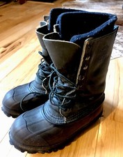 LaCrosse Iceman Insulated Waterproof Winter Boots Womens Size 6 Boys Size 4 Nice