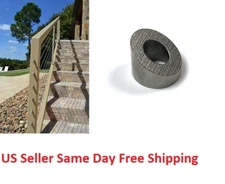 T316 Stainless 30 Degree Angled Stair Washer for 1/8'' & 3/16'' Cable Railing