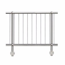 CRA1 Alu Geländerset senkrechte St(seitliche Montage) 1,5m Geländer Treba Frewa 