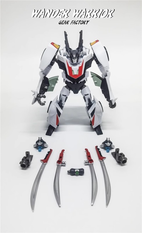 For APC TOYS Gear Factory TFP Wander Warrior Action Figure Robot Wheeljack 14CM