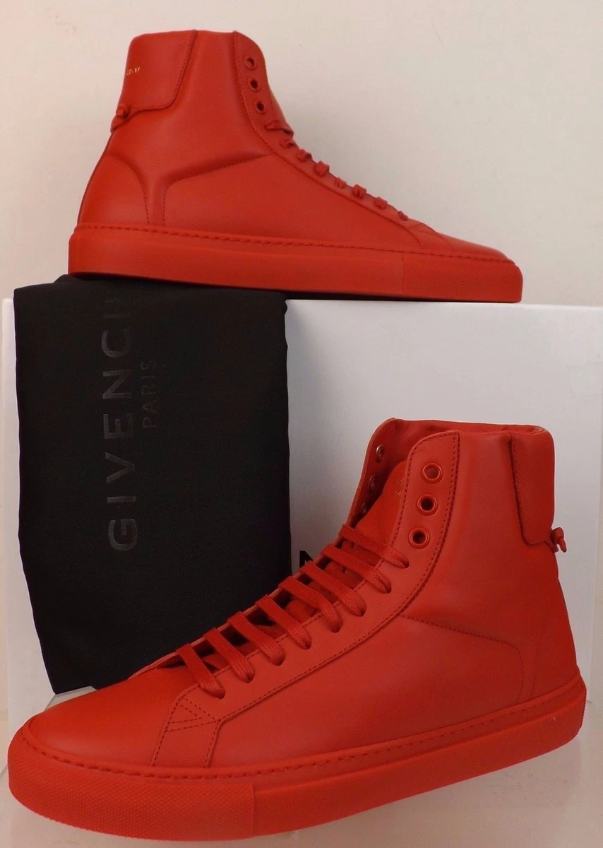 Givenchy hotsell red trainers