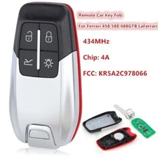 Keyless Remote Car Key Fob for Ferrari 458 588 488GTB LaFerrari 2014 2015-2020