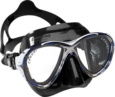Cressi Sub ojos Evolution 2 Lentes Buceo Máscara de Silicona Hecho en  Italia Azul | eBay