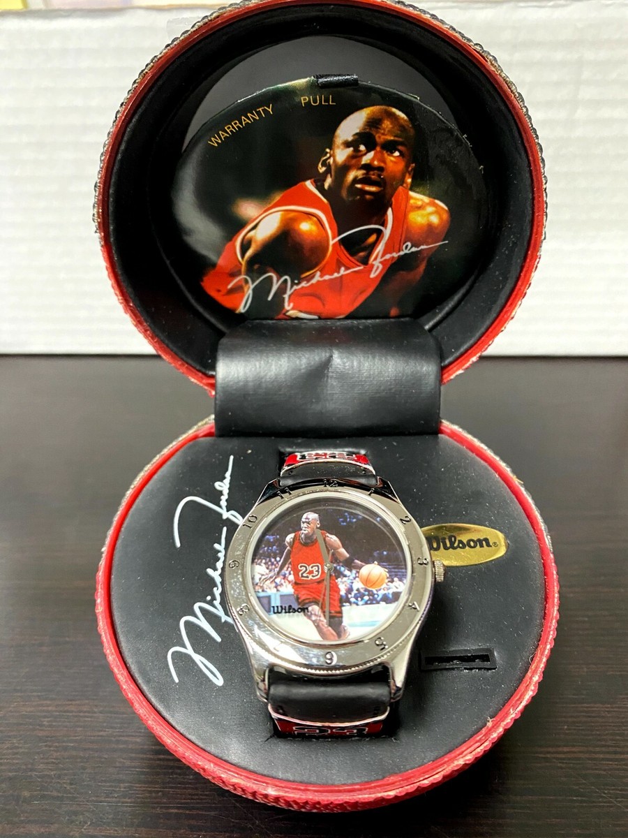 Michael Jordan Wilson Watch w/ Display Case *W37 | eBay