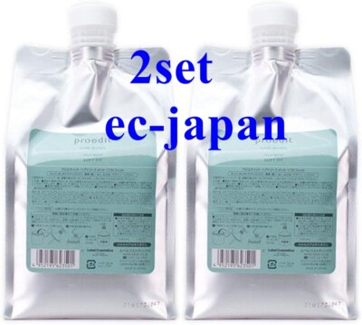 Lebel Proedit Care Works Treatment Soft Fit 1000ml Refill from Japan set of 2