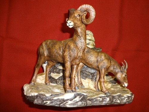 Ezra Brooks Wildlife Collector Series Rocky Mountain Bighorn decanter EMPTY