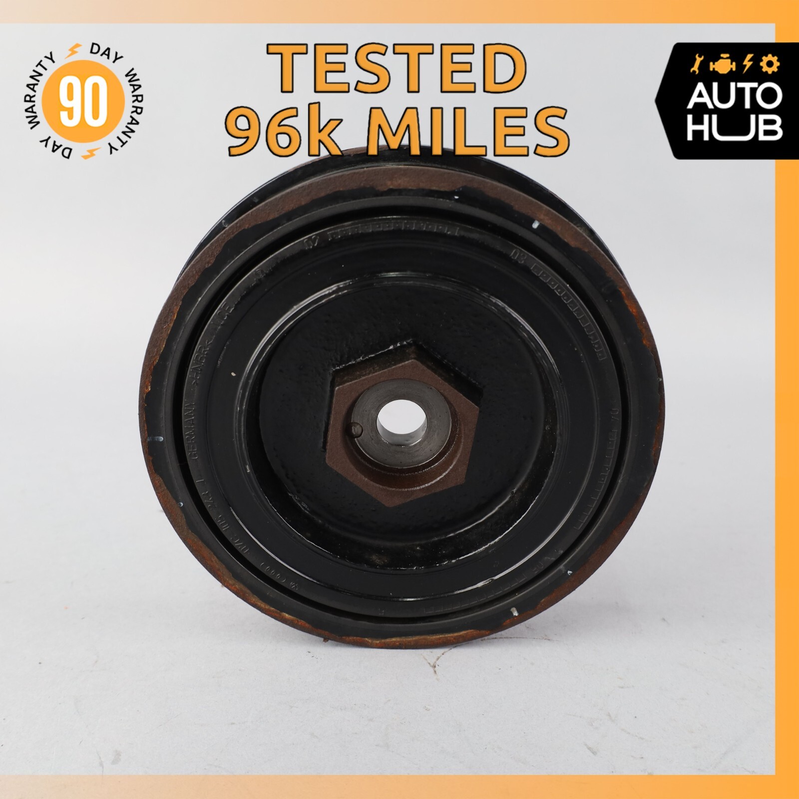 Bentley Continental GT Engine Motor Crankshaft Pulley Vibration Damper OEM 96k