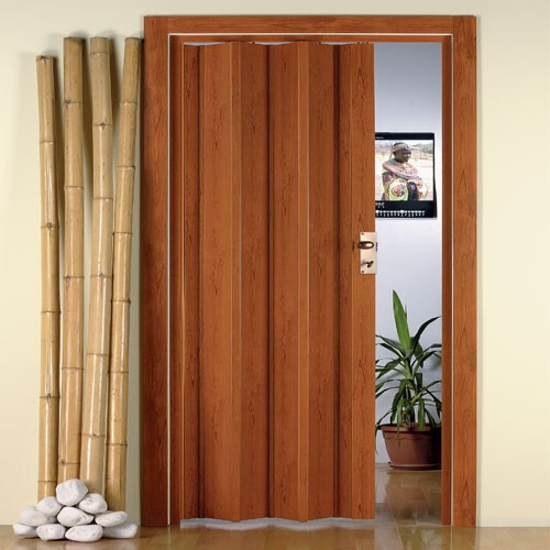 Porta interna a soffietto porte ciliegio per gli interni Dimensioni 88,5x214 cm