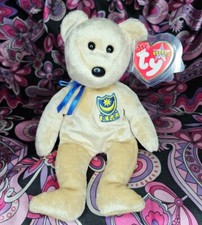 PREMIER the Bear ❤️Gorgeous mint MWMT ❤️vintage Original TY Beanie Baby Plush