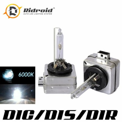 2 X D1C D1S D1R 6000K White HID Xenon Headlight Light Bulbs OEM Replacement
