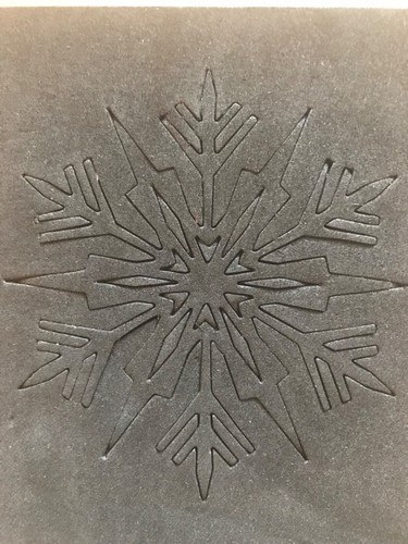 Christmas Ice Flake Snowflake Sizzix Tim Holtz Alterations Bigz craft die 663109 - Picture 3 of 6