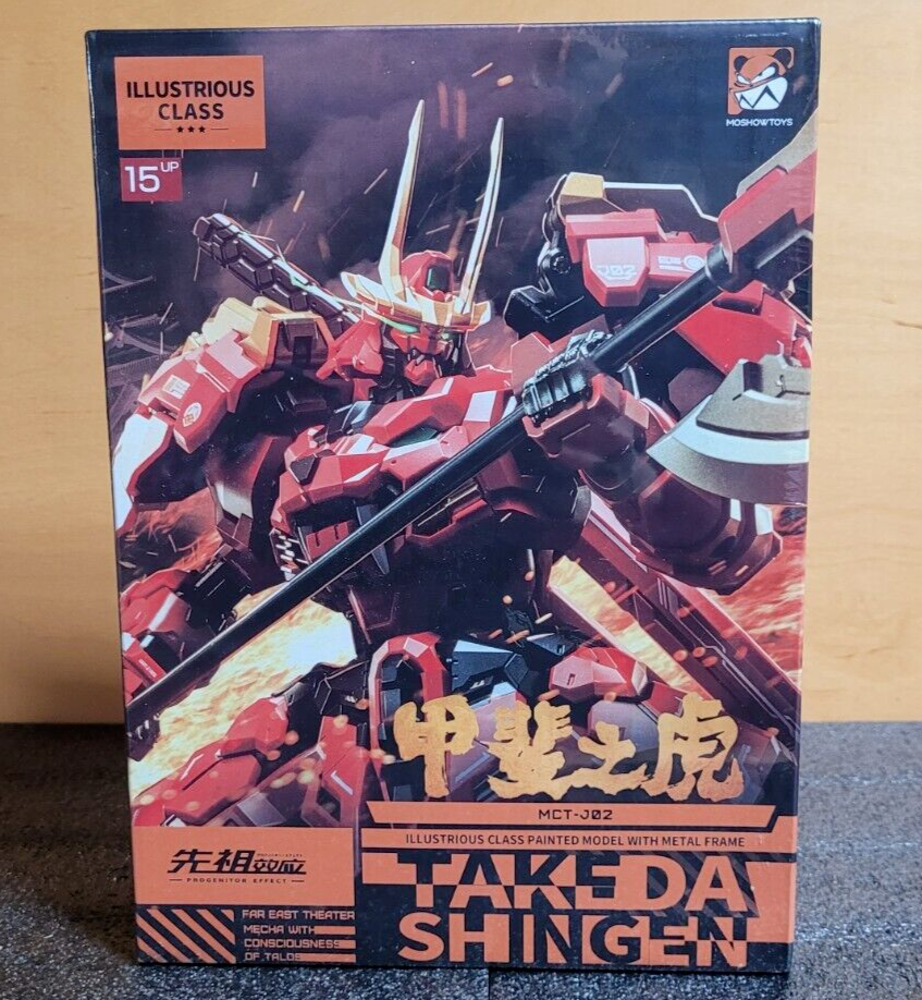 Moshow Toys Progenitor Effect Illustrious Class Takeda Shingen