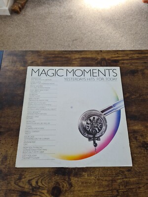 Magic Moments (Yesterdays Hits For Today) - UK - 1984 - CBS - Promo/Demo