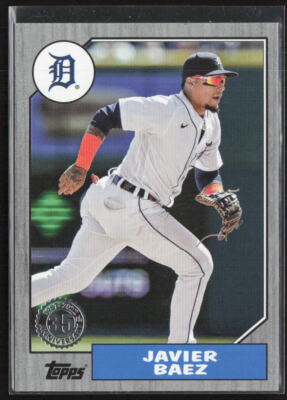 2022 Topps Update #87TBU-19 Javier Baez Black /299 | eBay