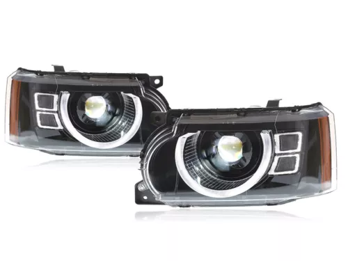 Conjunto de faros LED para Land Rover Range Rover Vogue L322 2010-2012 - Imagen 3 de 6