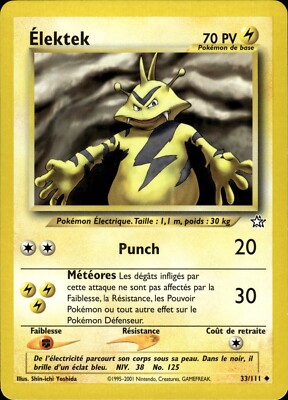 Electabuzz (Elektek) - French WOTC Neo Genesis 33/111 - LP - Pokemon