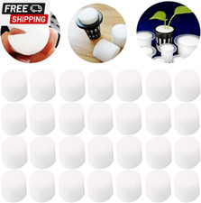 Hydroponics Seed Growing Media Cylindric Sponges 1.2X1.3 for 1.8" Net Cup Pots B 13.00 per gallon