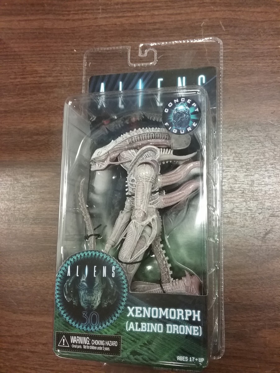 NECA Aliens Concept Xenomorph Albino Drone Series 9 NEW | eBay