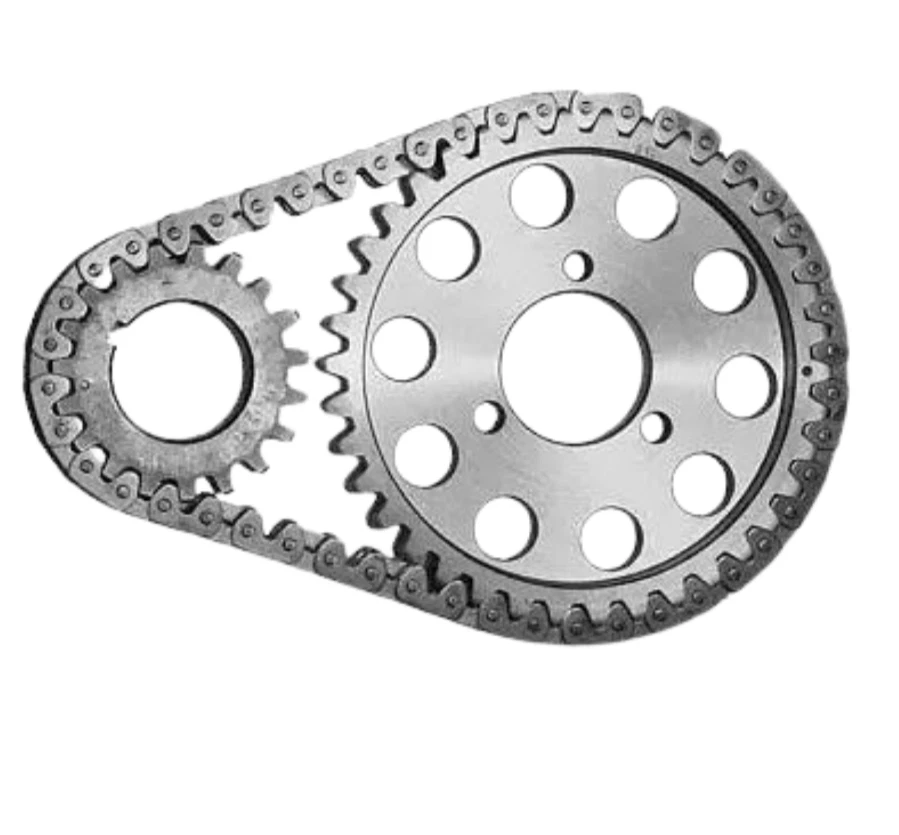 Juego de cadena de distribución y piñón delantero de 6 cilindros para motor Plymouth Dodge Chry 1934-1955 Foto 2 de 3