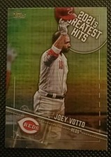2022 Topps 2021's Greatest Hits #20 - Joey Votto - Reds!
