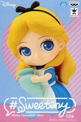 Q posket Disney rare Alice Figure doll picture toy Collection