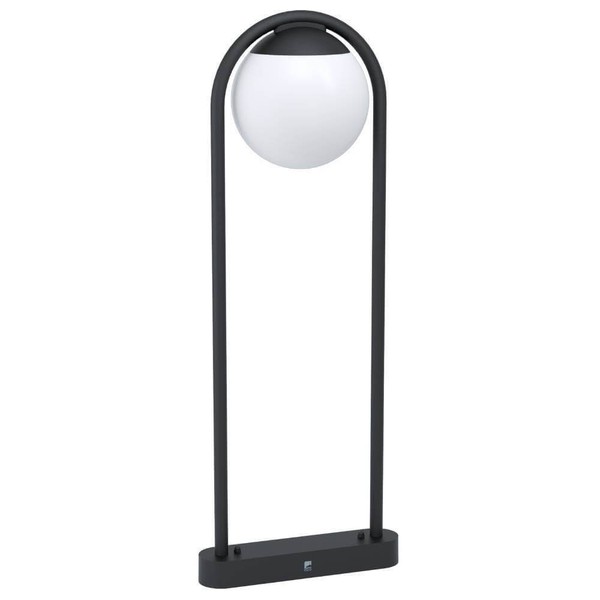 Eglo 98733 Prata Vecchia E27 AußEn-Stehleuchte 320X200Mm Schwarz Weiss IP44-image